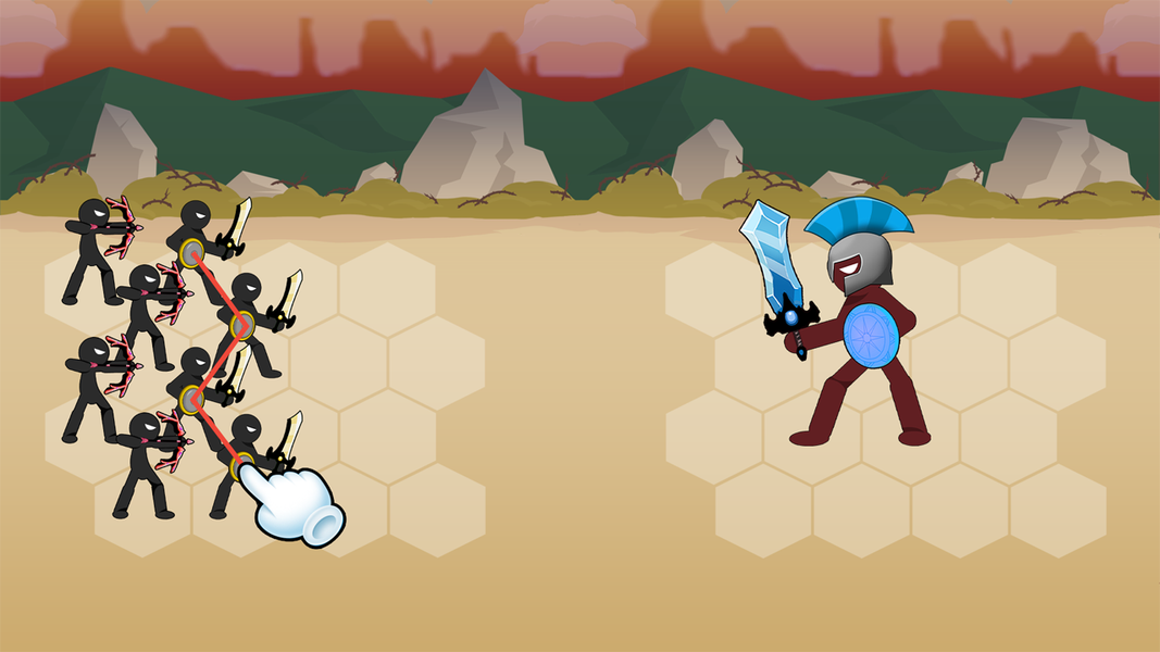 Stickman War Merge Master - عکس بازی موبایلی اندروید