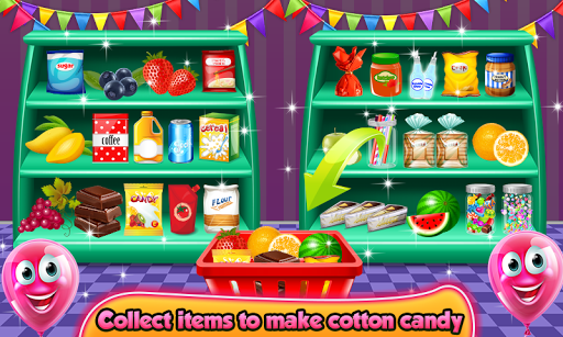 Cotton Candy Maker - Fair Food Sweet Shop! - Gameplay image of android game