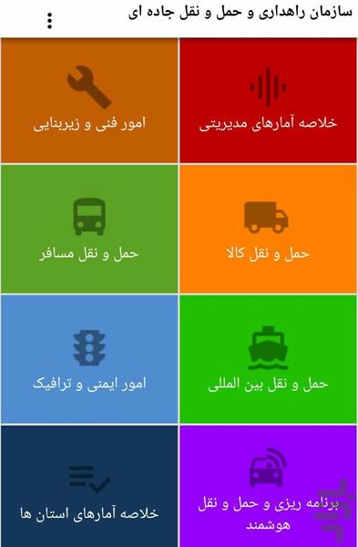 Transportation Organization - Image screenshot of android app