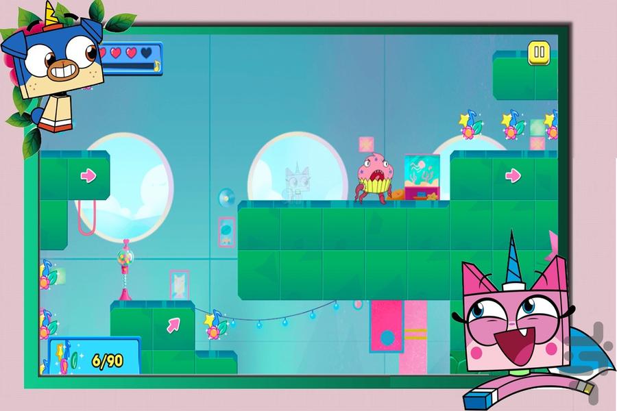 بازی گربهی رنگین کمانی - عکس بازی موبایلی اندروید