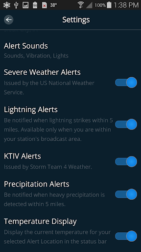 KTIV First Alert Weather - عکس برنامه موبایلی اندروید