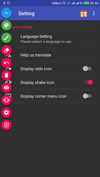 Draw on Screen - Image screenshot of android app