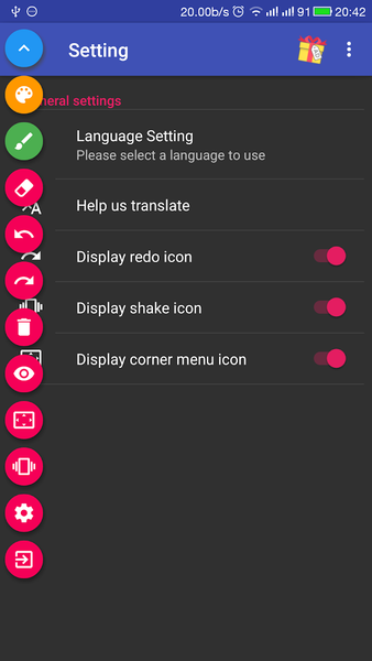 Draw on Screen - Image screenshot of android app