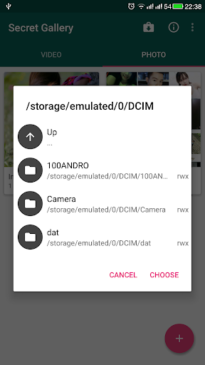 Secret Gallery - Image screenshot of android app