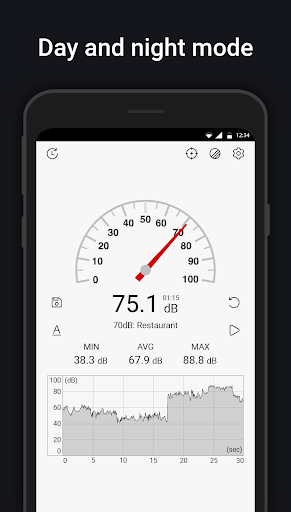 Sound meter : SPL & dB meter - عکس برنامه موبایلی اندروید