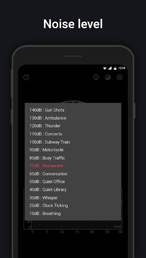 Sound meter : SPL & dB meter - عکس برنامه موبایلی اندروید