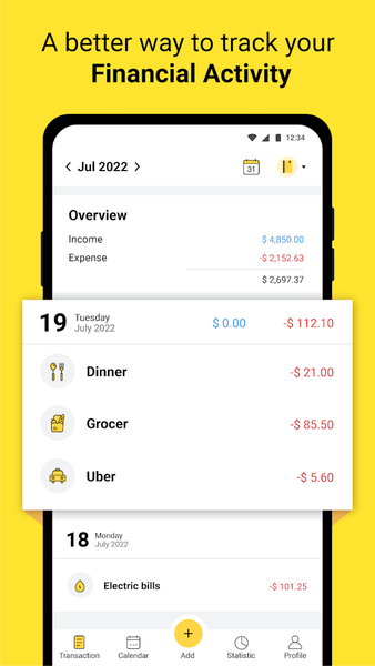 Money Ledger : Expense Tracker - Image screenshot of android app