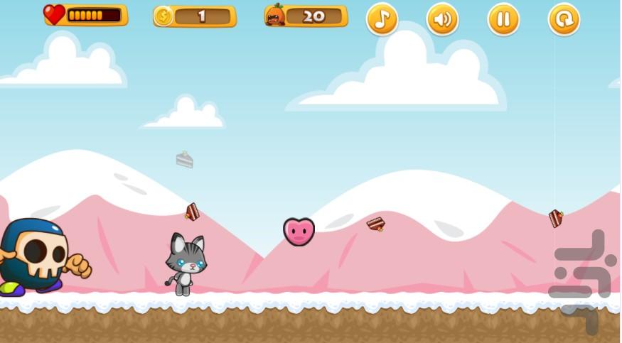 بازی پیشی دونده - Gameplay image of android game