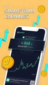 KuCoin: BTC, Crypto exchange - Image screenshot of android app
