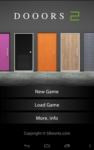 DOOORS2 - room escape game - - Gameplay image of android game