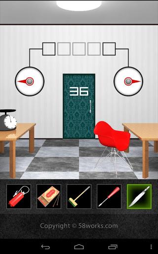 DOOORS2 - room escape game - - Gameplay image of android game