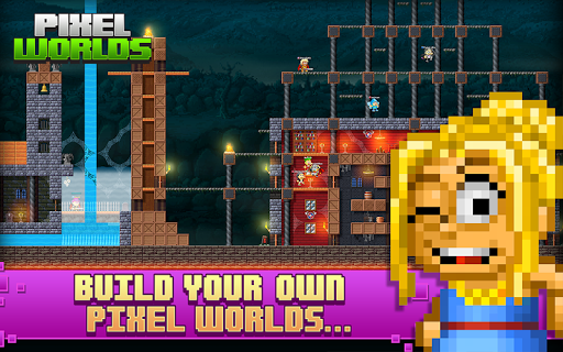 Pixel Worlds: MMO Sandbox - عکس بازی موبایلی اندروید