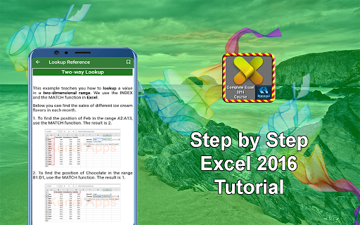 Excel Tutorial Latest Offline - Image screenshot of android app