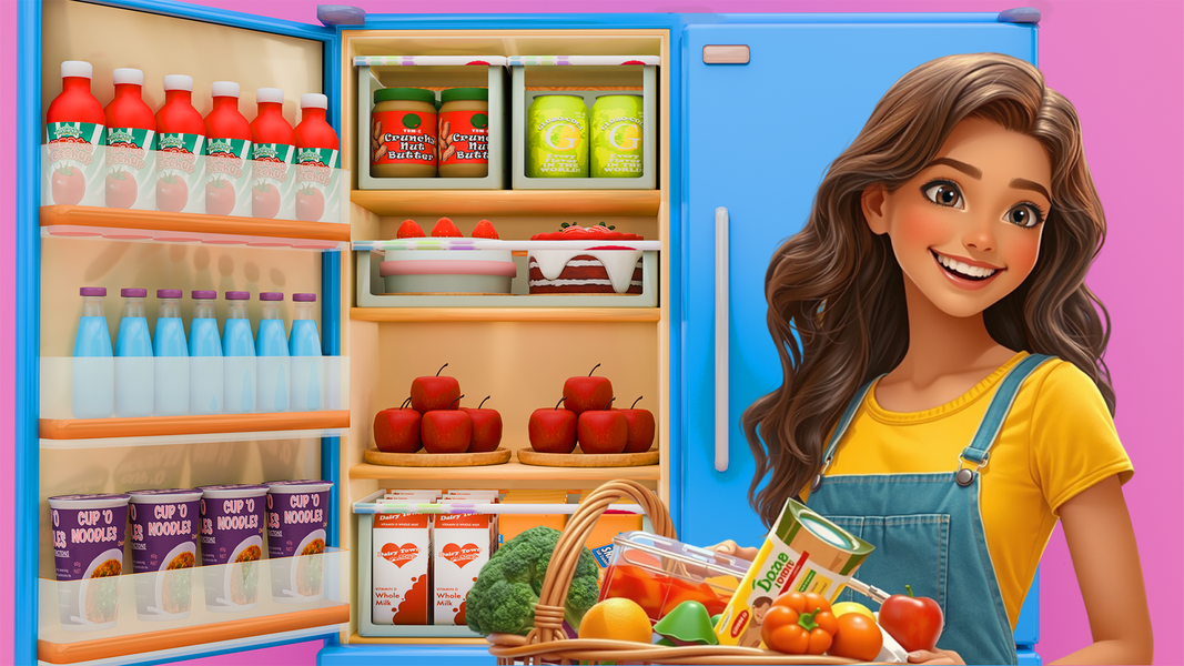 Fridge Organizer: ASMR Restock - Gameplay image of android game