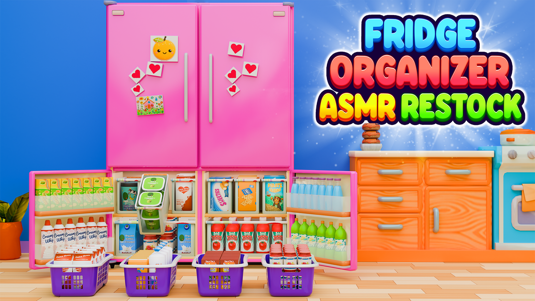 Fridge Organizer: ASMR Restock - Gameplay image of android game