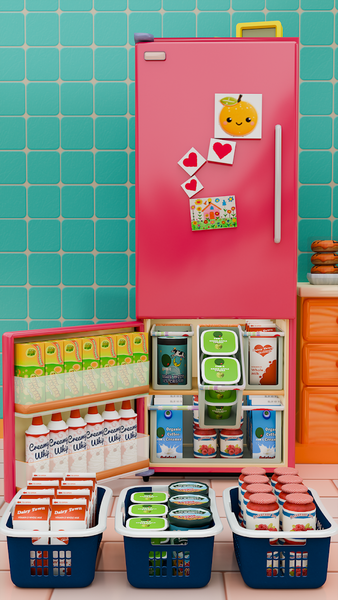 Fridge Organizer: ASMR Restock - عکس بازی موبایلی اندروید