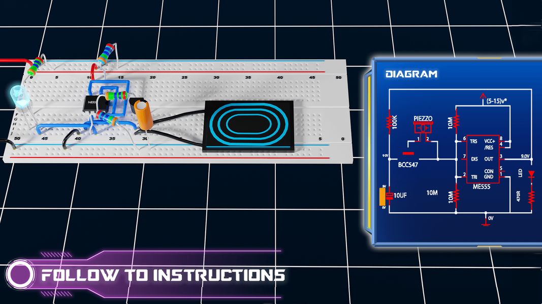 Circuit Simulator Logic Sim - عکس بازی موبایلی اندروید