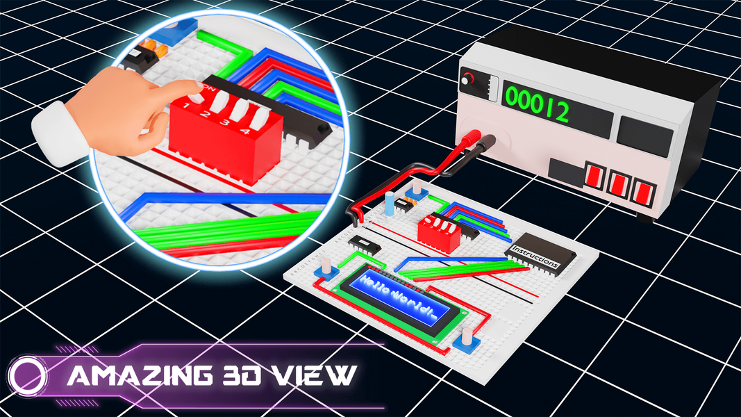 Circuit Simulator Logic Sim - عکس بازی موبایلی اندروید