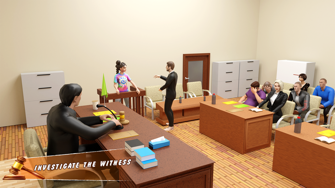 Lawyer Life ۳D - Court Masters - عکس بازی موبایلی اندروید