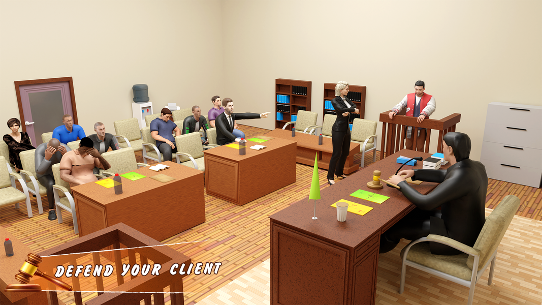 Lawyer Life ۳D - Court Masters - عکس بازی موبایلی اندروید
