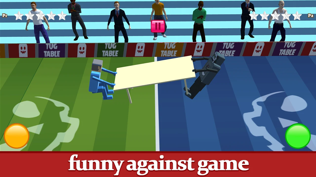 Tug The Table - A Witty War - عکس بازی موبایلی اندروید