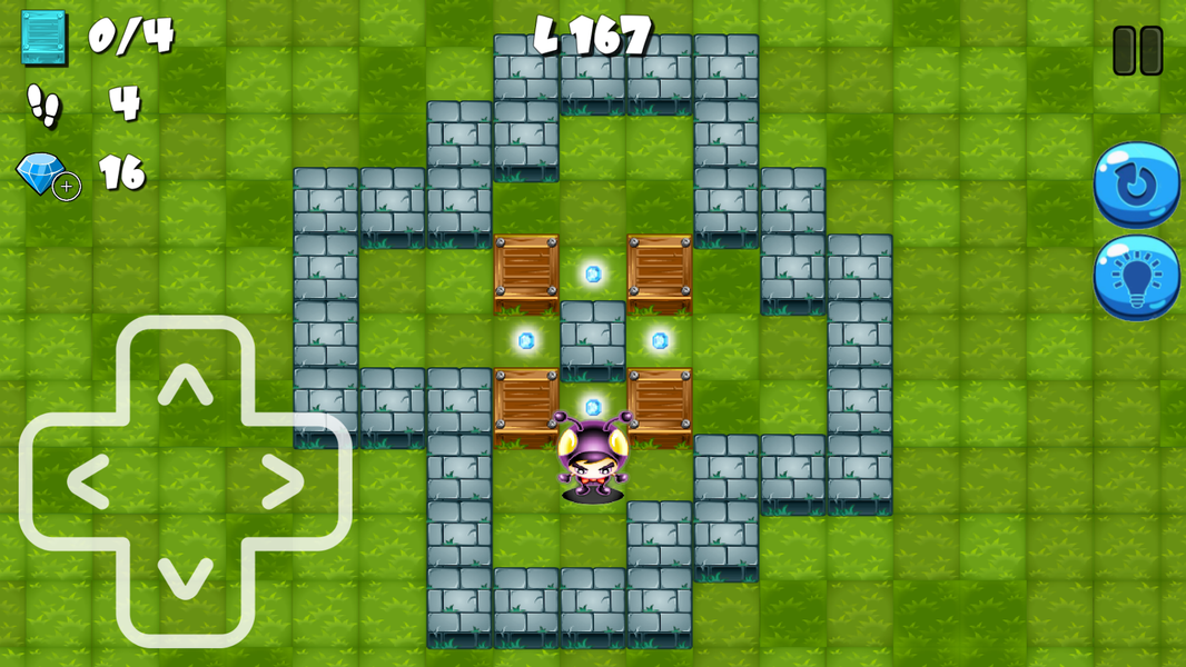Boxy Hero - Gameplay image of android game