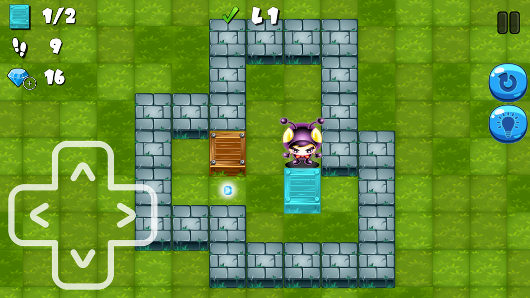 Boxy Hero - Gameplay image of android game
