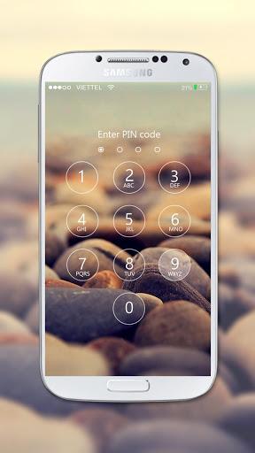 Lock screen passcode - Image screenshot of android app