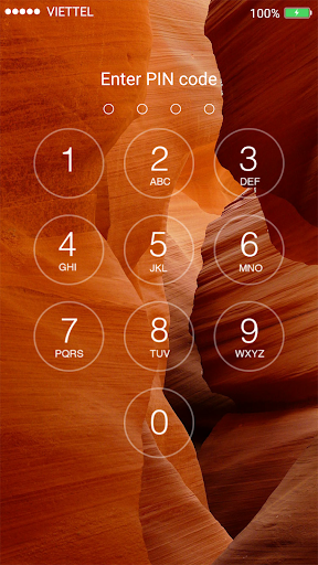 Lock screen passcode - عکس برنامه موبایلی اندروید