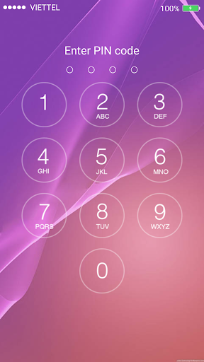 Lock screen passcode - عکس برنامه موبایلی اندروید