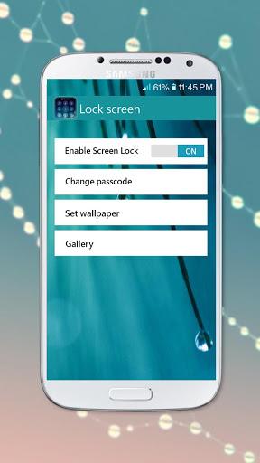 Lock screen passcode - عکس برنامه موبایلی اندروید