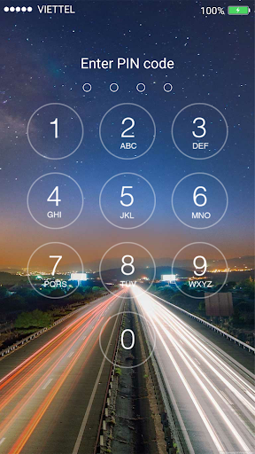 Lock screen passcode - عکس برنامه موبایلی اندروید