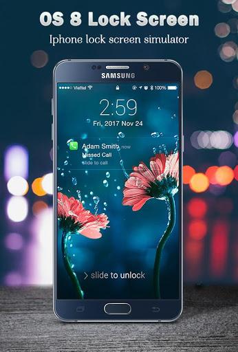 Keypad lock screen - Image screenshot of android app