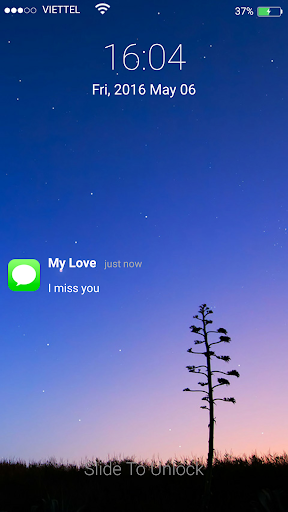 Keypad lock screen - Image screenshot of android app