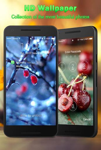 Keypad lock screen - Image screenshot of android app