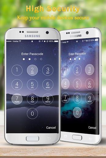 Keypad lock screen - Image screenshot of android app