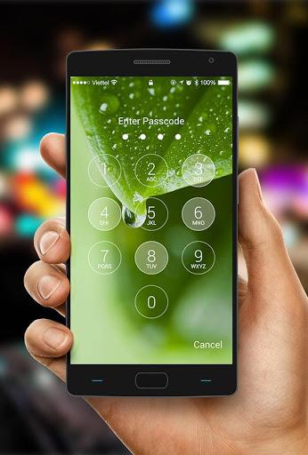 Keypad lock screen - Image screenshot of android app