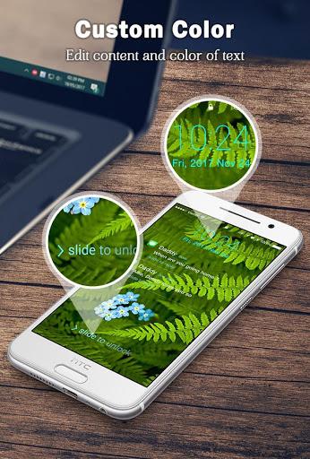 Keypad lock screen - Image screenshot of android app