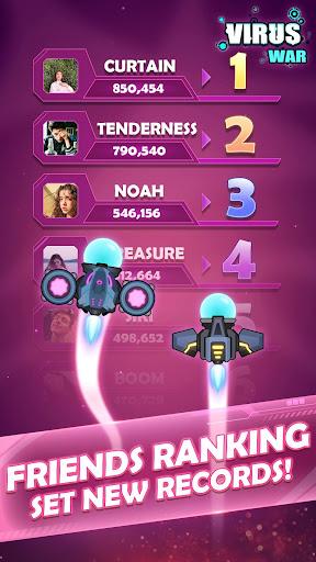 Virus War - Space Shooting - Gameplay image of android game