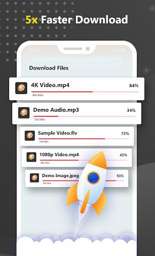 Video Downloader VPN Browser - عکس برنامه موبایلی اندروید