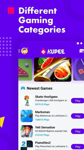 Kupee: Multiple Gaming Hub - عکس برنامه موبایلی اندروید