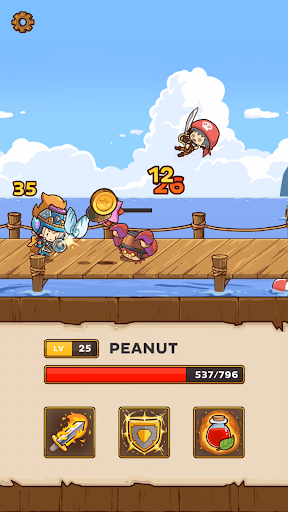 Postknight - Gameplay image of android game