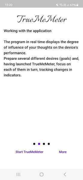 TrueMeMeter - Image screenshot of android app
