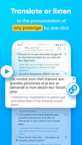 Parallel translation of books - Image screenshot of android app