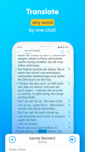 Parallel translation of books - Image screenshot of android app