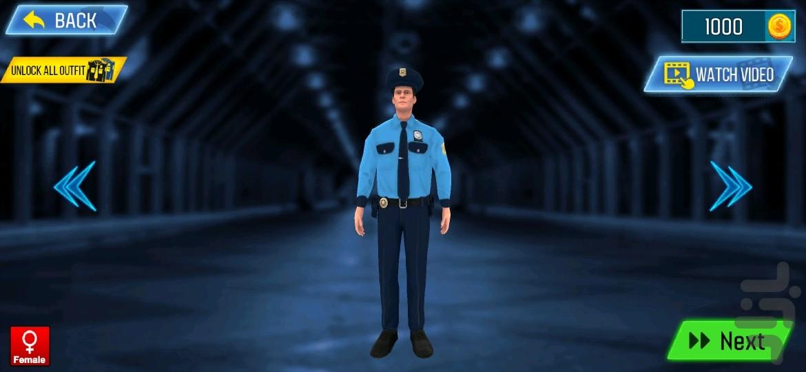 بازی پلیسی ، دزد و پلیس - Gameplay image of android game