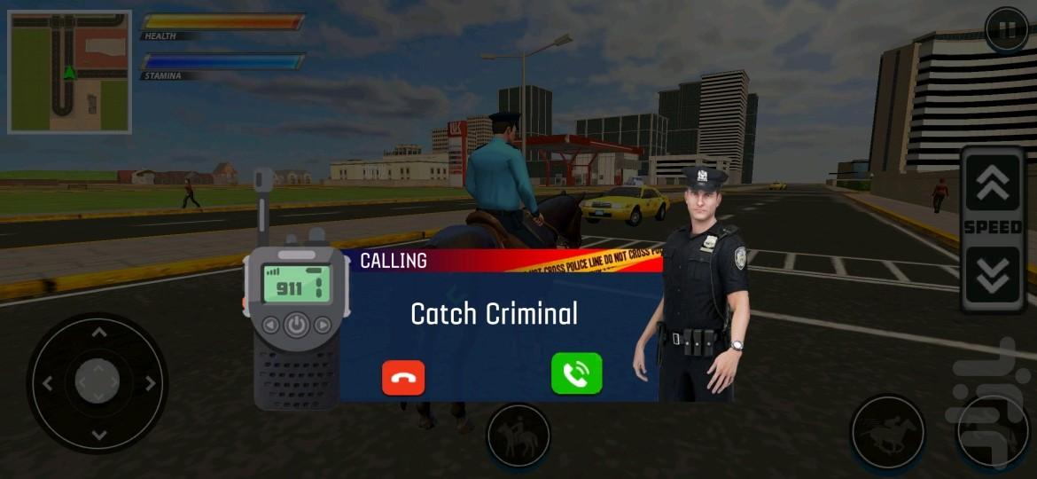 بازی پلیسی ، دزد و پلیس - عکس بازی موبایلی اندروید