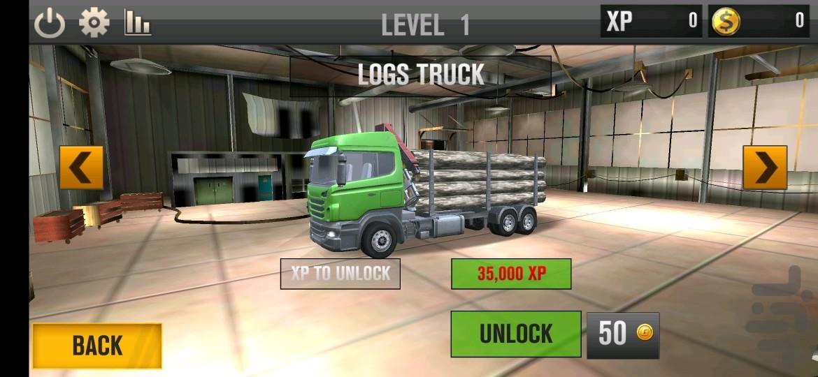 بیل مکانیکی ، کامیون ، ماشین - عکس بازی موبایلی اندروید