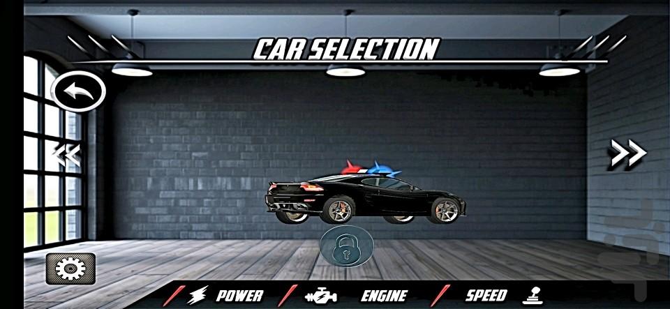 بازی ماشین پلیس ، بازی جدید ماشینی - Gameplay image of android game