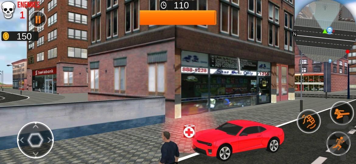 بازی ماشینی دزد و پلیس جدید - عکس بازی موبایلی اندروید